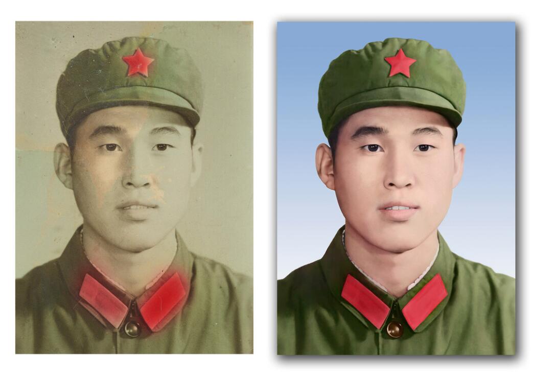 康巴什破损照片修复-18